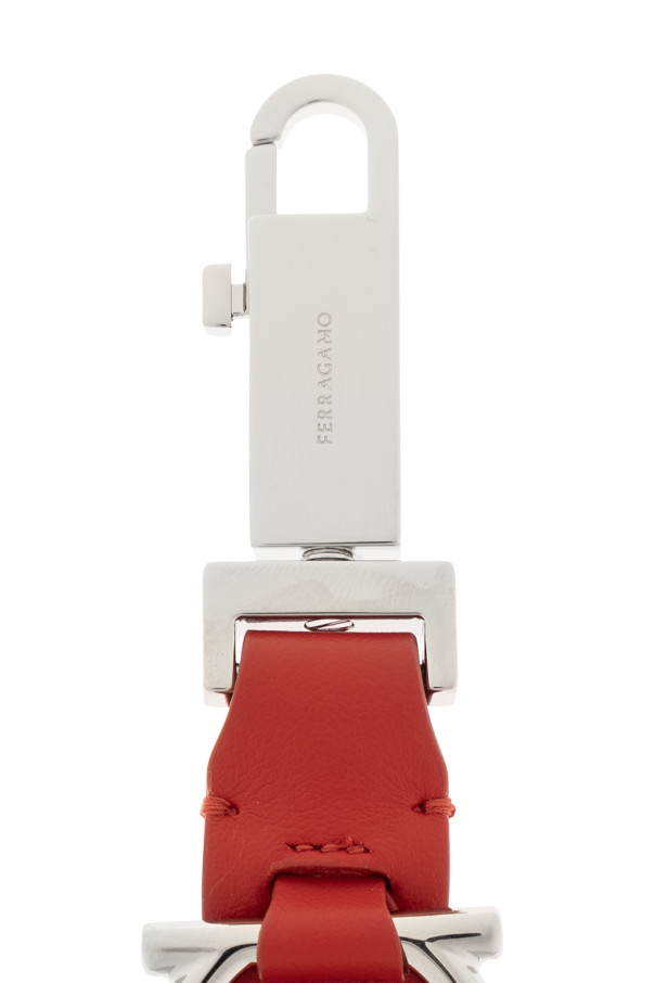 FERRAGAMO Schlüsselanhänger mit eingraviertem Logo