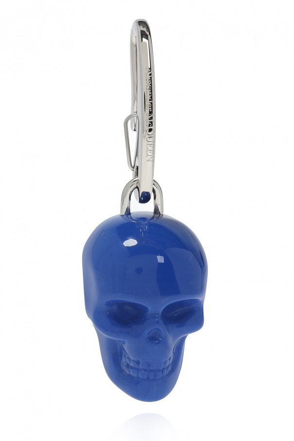 Alexander McQueen Keyring with motif of skull