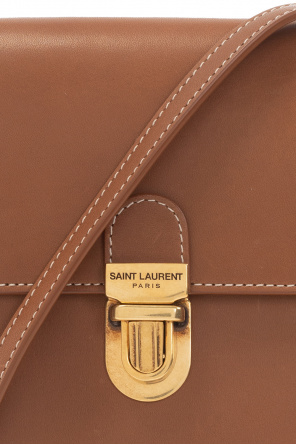 Saint Laurent ‘Masoil’ leather phone pouch