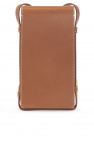 Saint Laurent ‘Masoil’ leather phone pouch