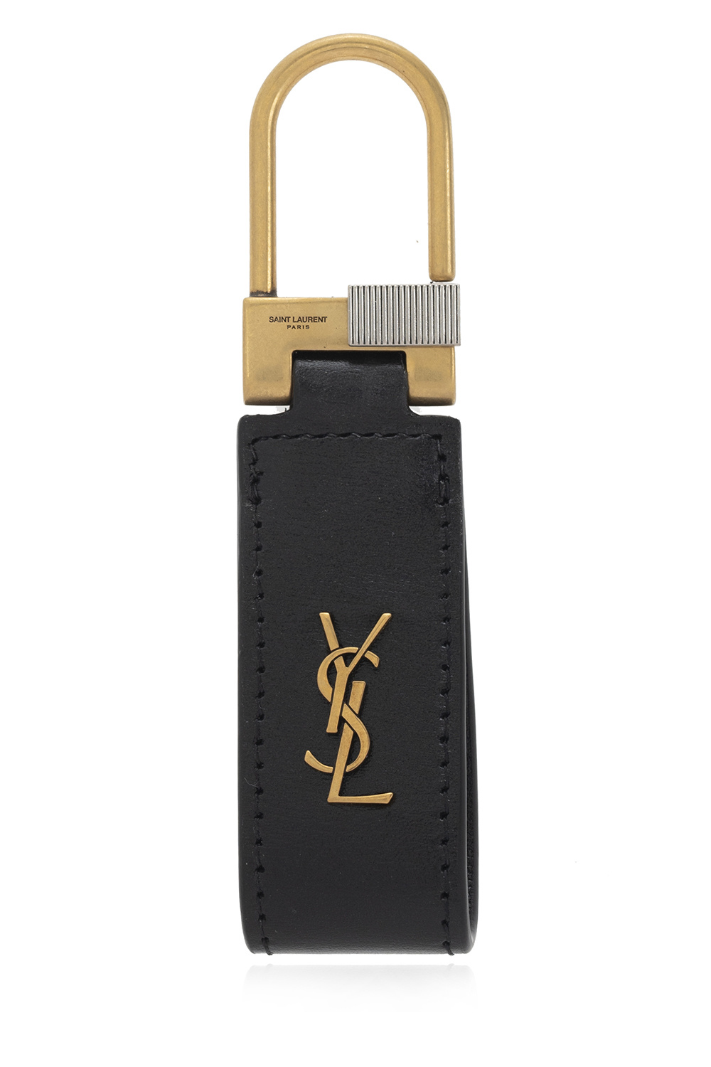 Saint Laurent man saint laurent keyrings chains monogram leather keychain