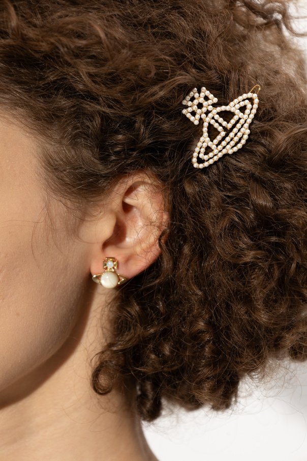 Vivienne Westwood Logo-shaped hair clip