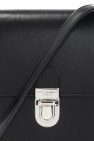 Saint Laurent BLACK ‘Cyrcus King’ leather phone pouch