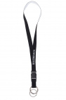 Balenciaga BLACK Lanyard with logo