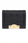 Gucci Leather wallet with logo