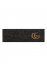 Gucci BLACK Headband with logo