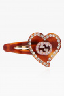 Gucci BROWN Hair clip with logo