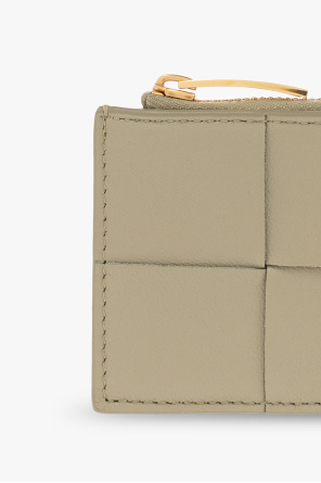 Bottega block-heel Veneta Leather card case