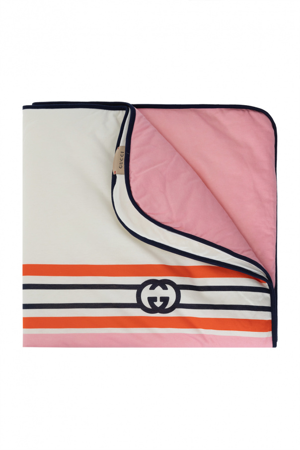 gucci shirt Kids Blanket with logo