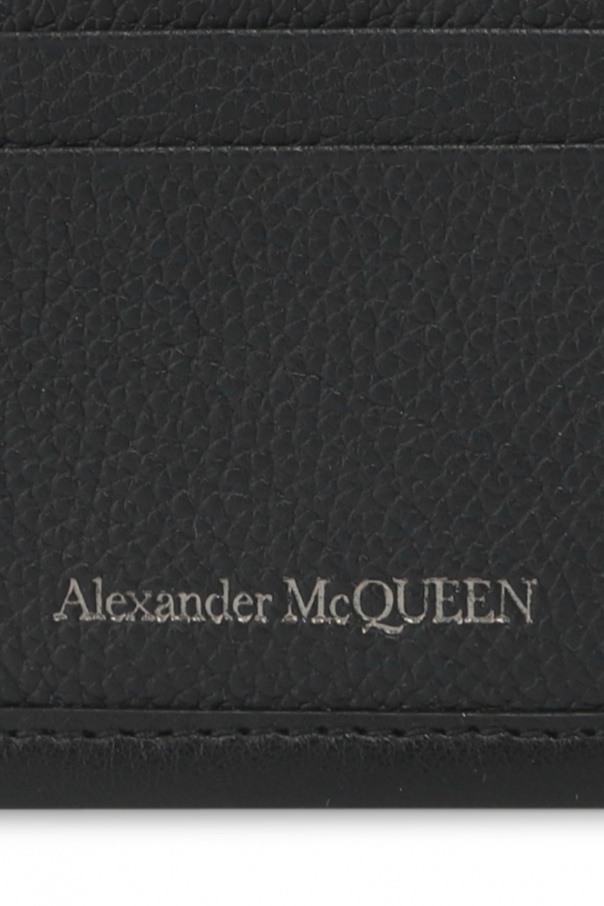 Alexander McQueen alexander mcqueen logo print slip on sandals item