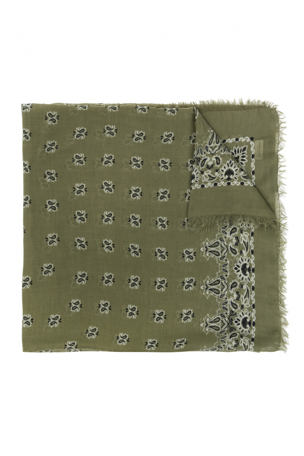 Saint Laurent Paisley scarf