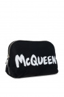 Alexander McQueen Wash bag with logo