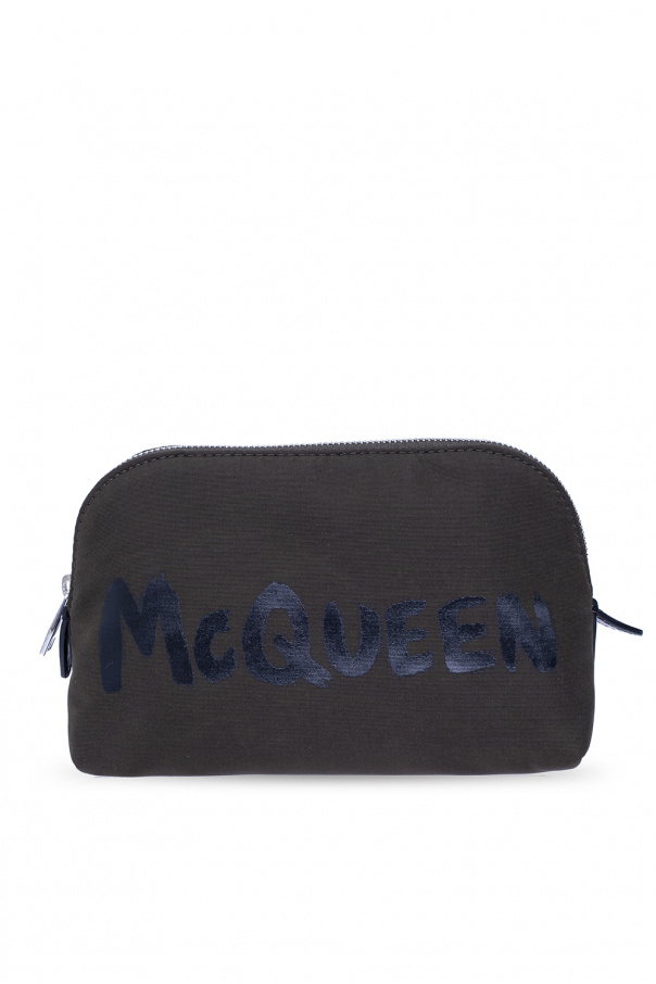 Alexander McQueen Alexander McQueen striped logo T-shirt
