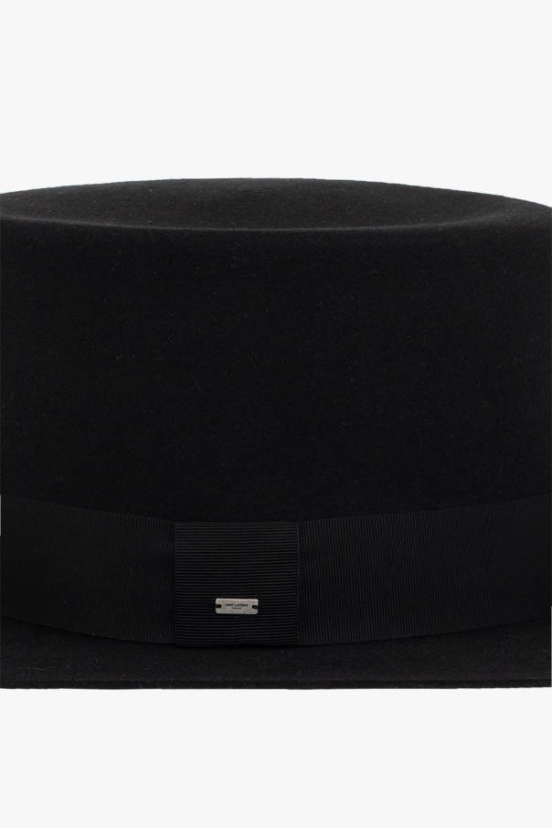 Saint Laurent Flat-top hat