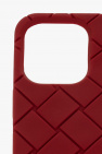 Bottega Veneta RED iPhone 13 Pro case with strap
