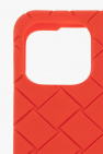 Bottega Veneta RED iPhone 13 Pro case with strap