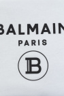 Balmain Kids Blanket with logo