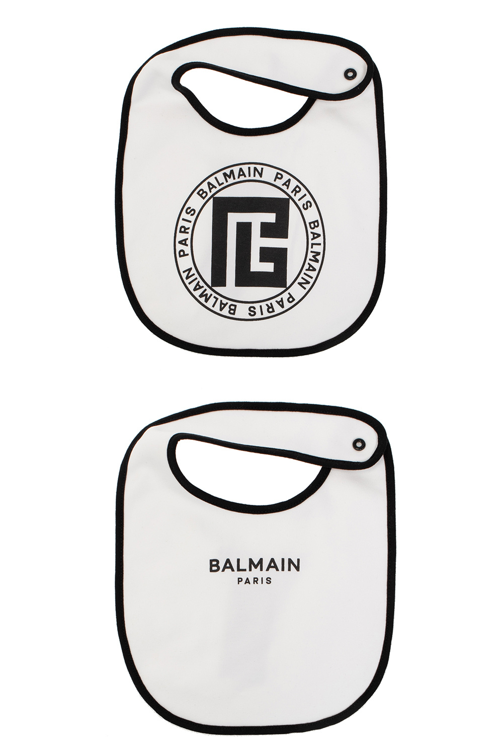 Balmain Kids Branded bibs two-pack