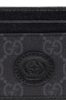 Gucci NAVY BLUE Card holder with logo