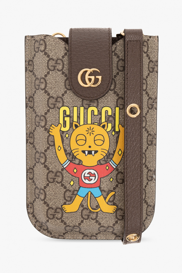 Gucci Gucci Gucci GG Marmont card holder Blau