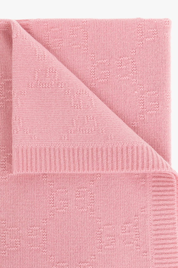 gucci quilted Kids Monogrammed blanket