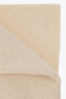 Gucci Kids cream Blanket with monogram