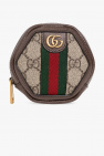 Gucci beige Coin purse with logo