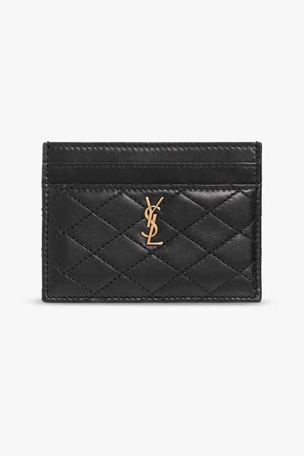 Saint Laurent Leather card holder