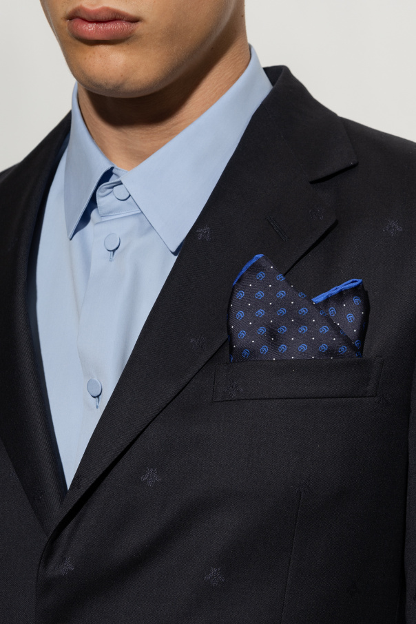 Gucci Pocket square with monogram