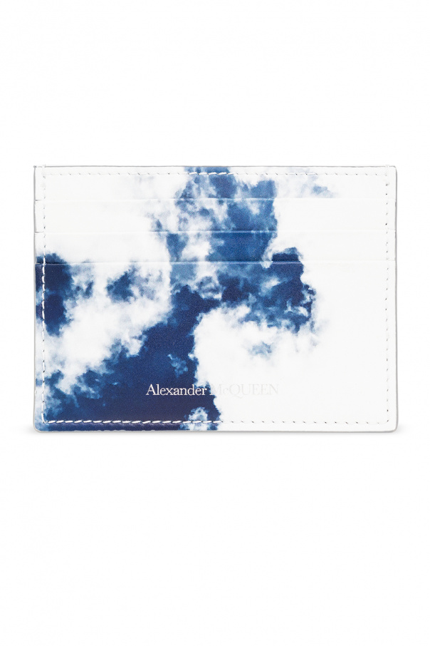 Alexander McQueen Patterned card holder