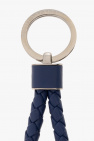 Bottega Veneta NAVY BLUE Leather keyring