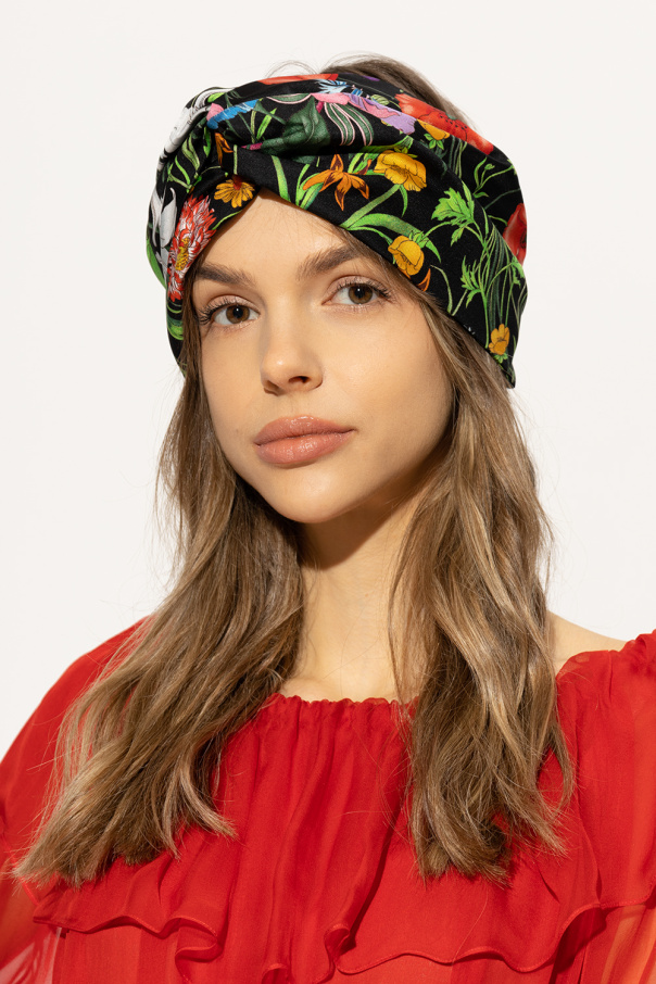 Gucci espadrille Silk headband