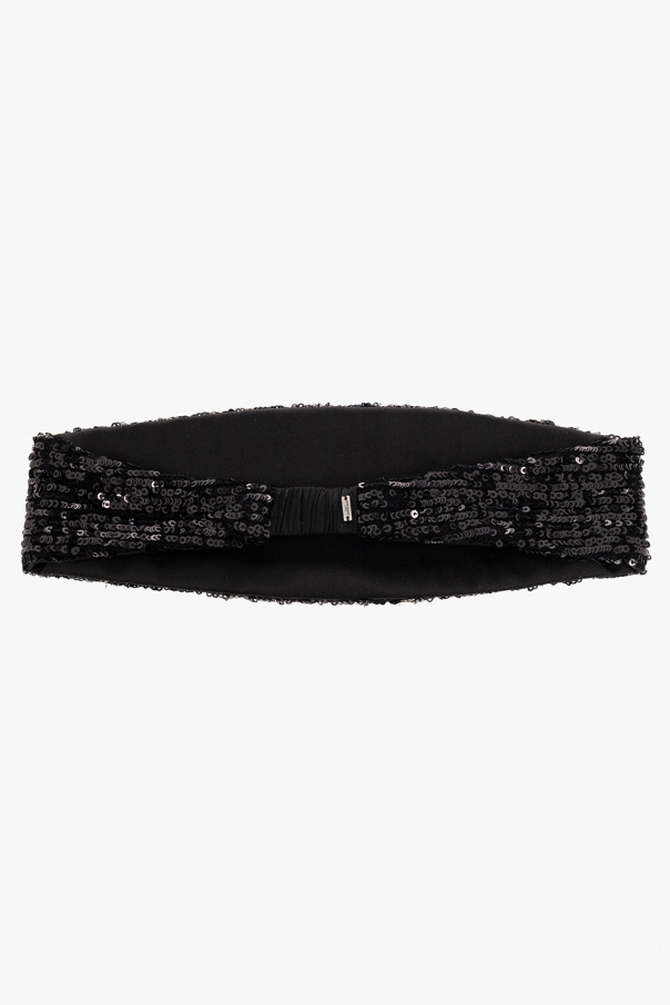 Saint Laurent Saint Laurent rivet-detail leather belt