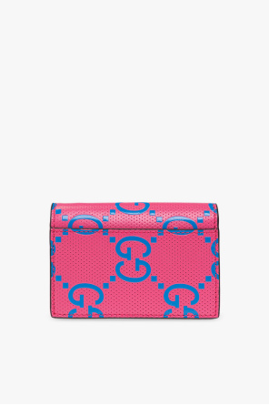 Gucci grey Card holder with monogram