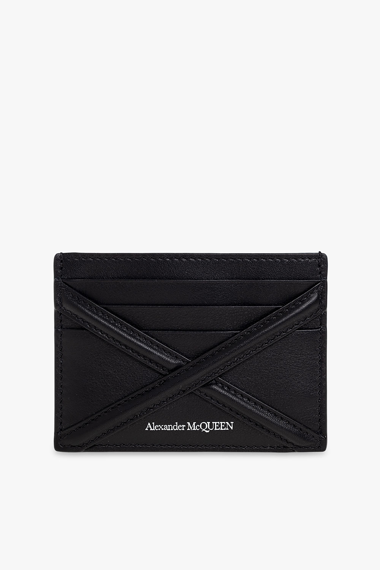 Alexander McQueen Leather card holder