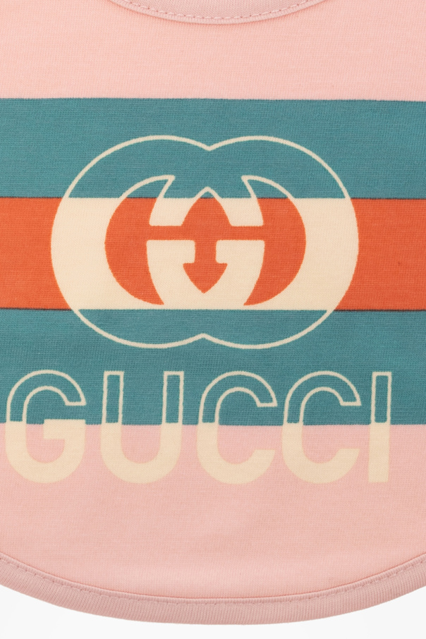 Gucci Kids Cotton bib