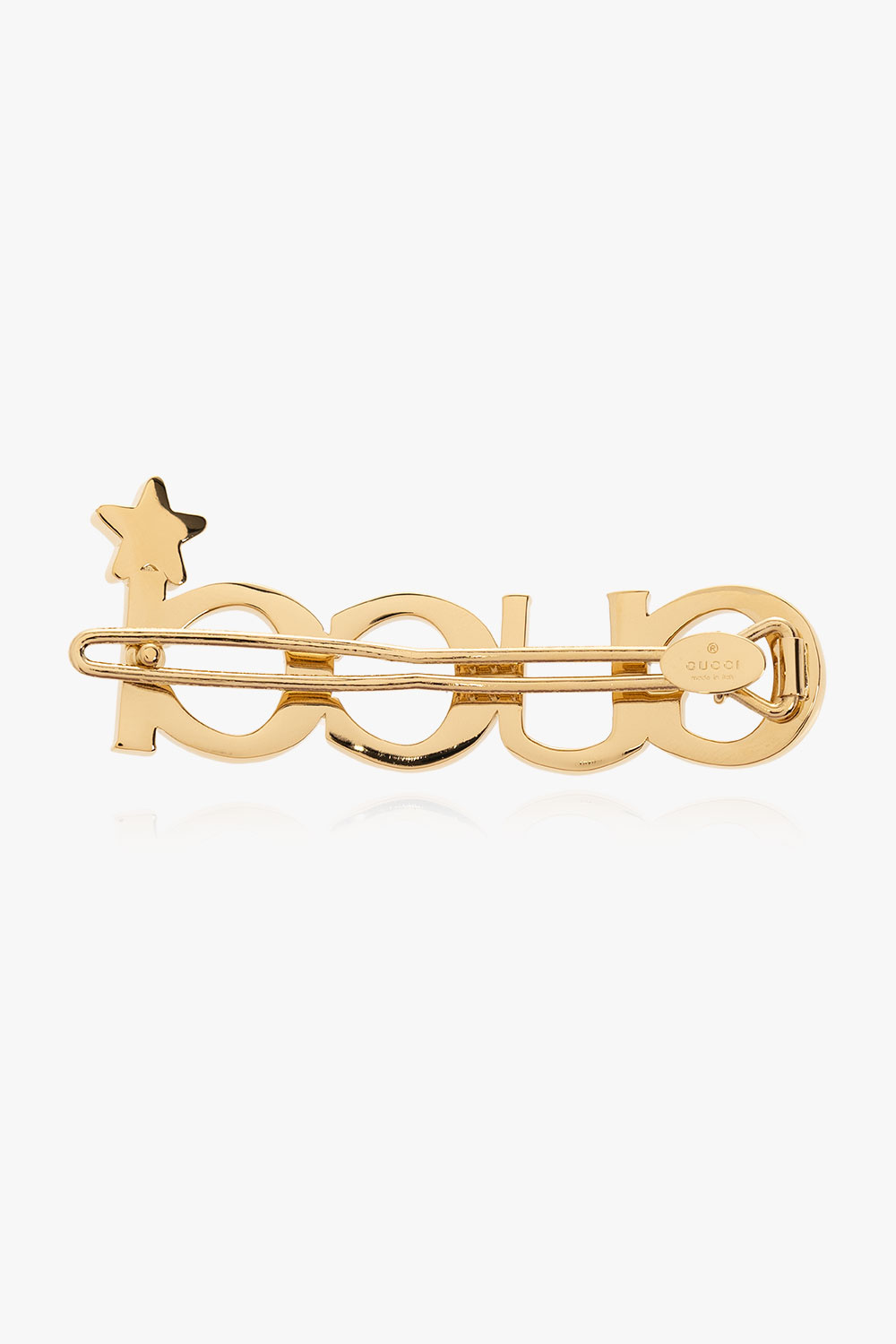 Gucci Hair slide with logo