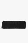 Bottega Veneta BLACK Leather pencil case