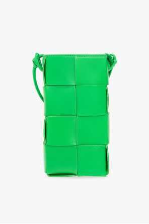bottega dichotomy Veneta Leather phone pouch