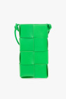 Bottega Veneta GREEN Leather phone pouch
