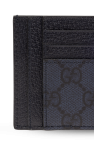 Gucci NAVY BLUE Card case with logo