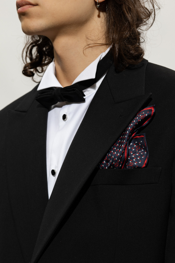 Gucci Silk pocket square