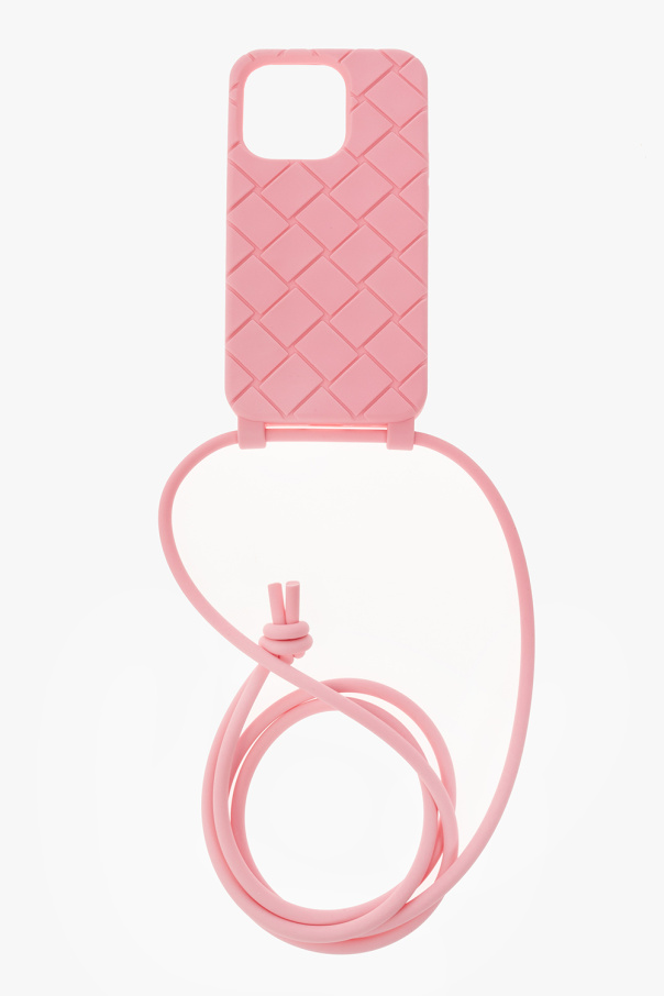 Bottega Veneta Bottega Veneta Ivory Pink Leather Embroidered Knot Clutch Bag