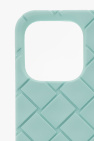 Bottega Veneta light blue iPhone 14 Pro Max case