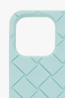 Bottega Veneta light blue iPhone 14 Pro Max case