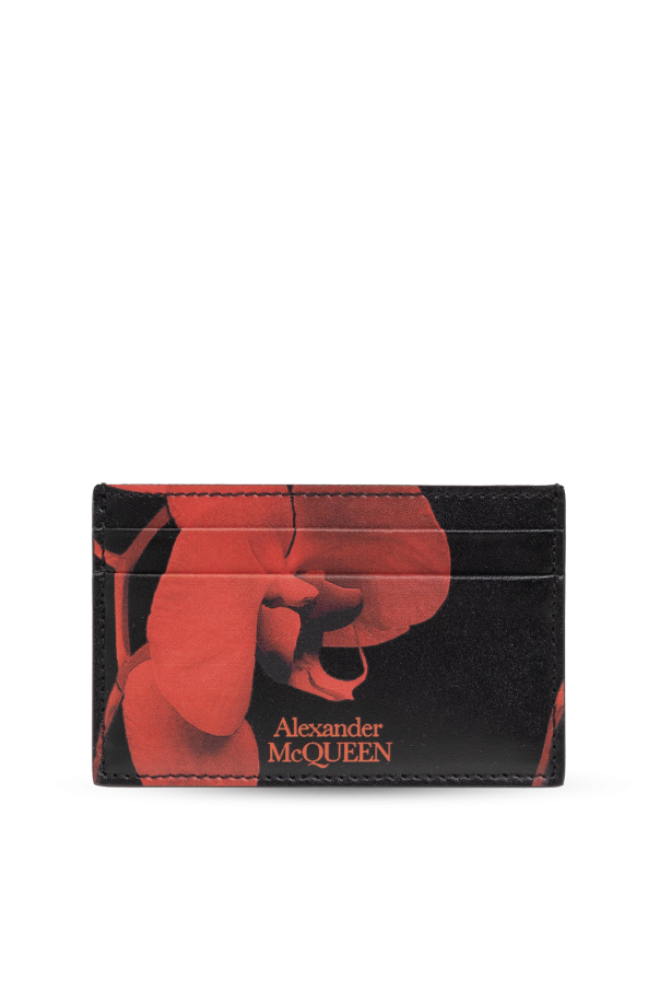 Alexander McQueen Leather card case