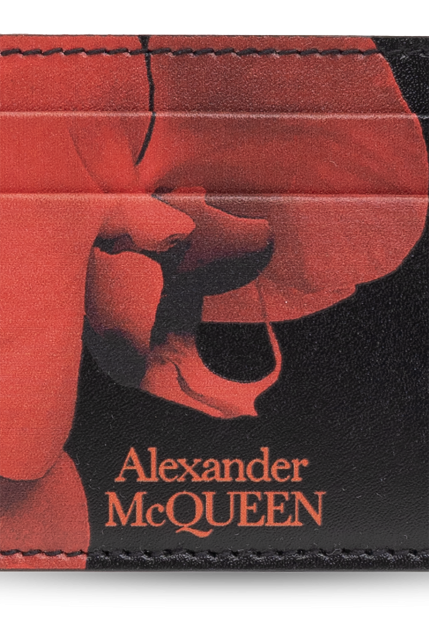 Alexander McQueen Leather card case