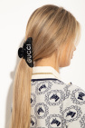 Gucci BLACK Hair clip with logo