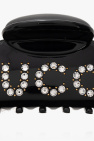 Gucci BLACK Hair clip with logo