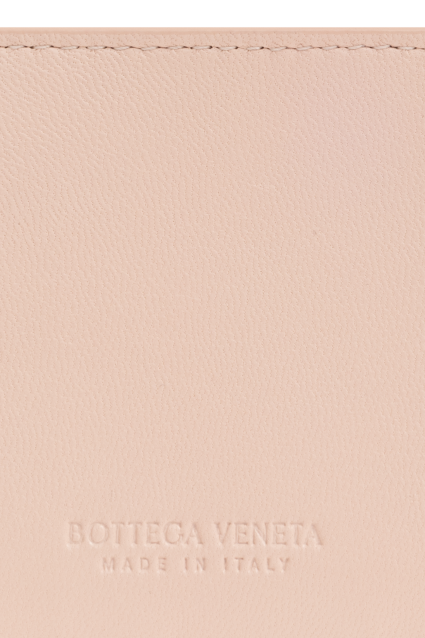 Bottega lapels Veneta Leather card holder